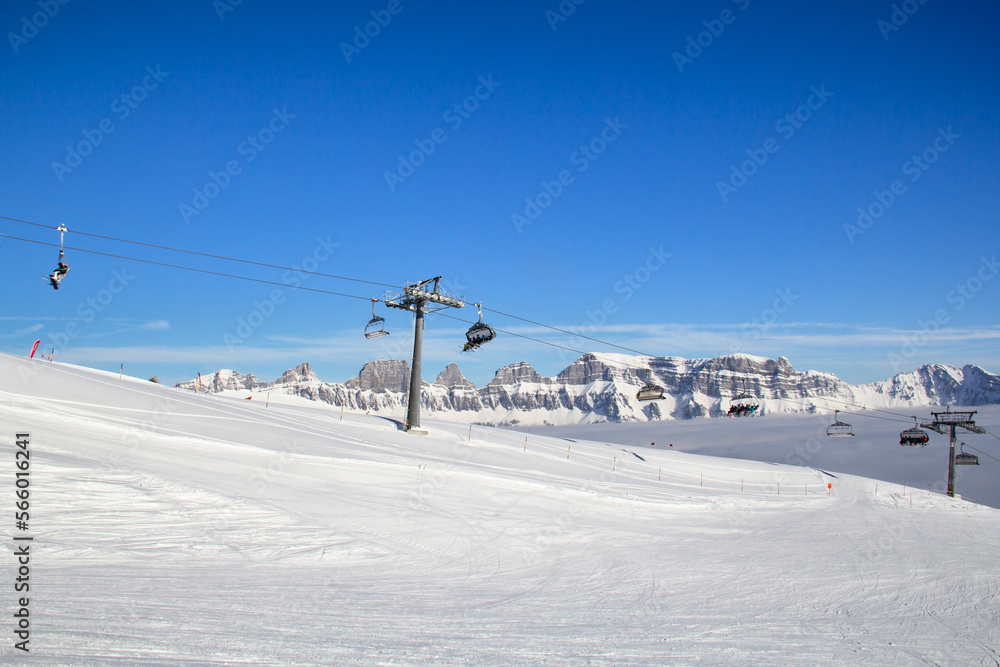 Obraz premium Winter in alps