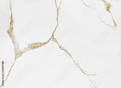 White and gold marble luxury wall texture with shine golden line pattern abstract background design for a cover book or wallpaper and banner website.	
