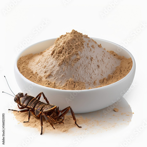 domestic cricket powder . sketch art for artist creativity and inspiration. generative AI