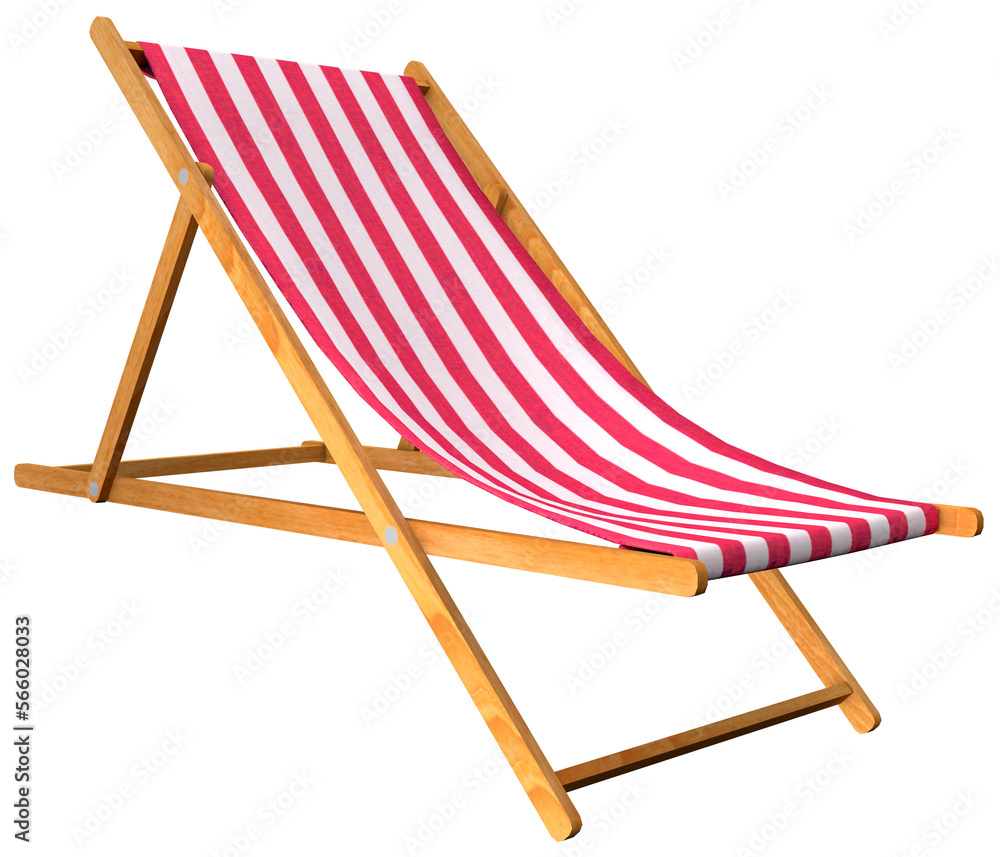 Beach chair a summer concept