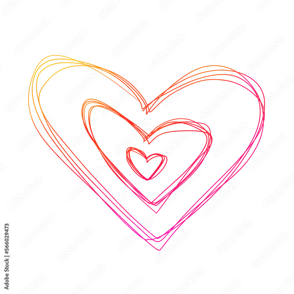 Heart Doodle Valentine