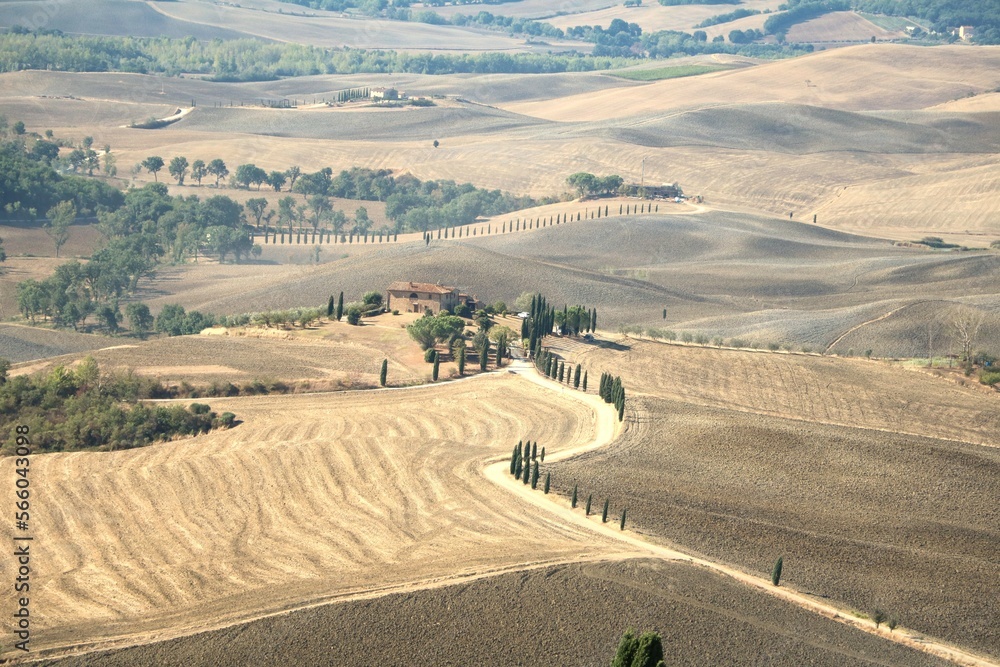Obraz premium Val d'Orcia in Tuscany, Italy