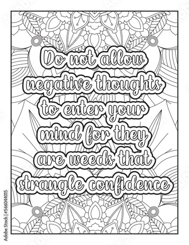 inspirational words coloring book pages design. motivational quotes coloring pages design. Quotes coloring page. Affirmative quotes coloring page. Positive quotes coloring page. Motivational Quotes.