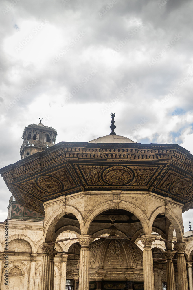 details of mosque of Mohamed Ali 