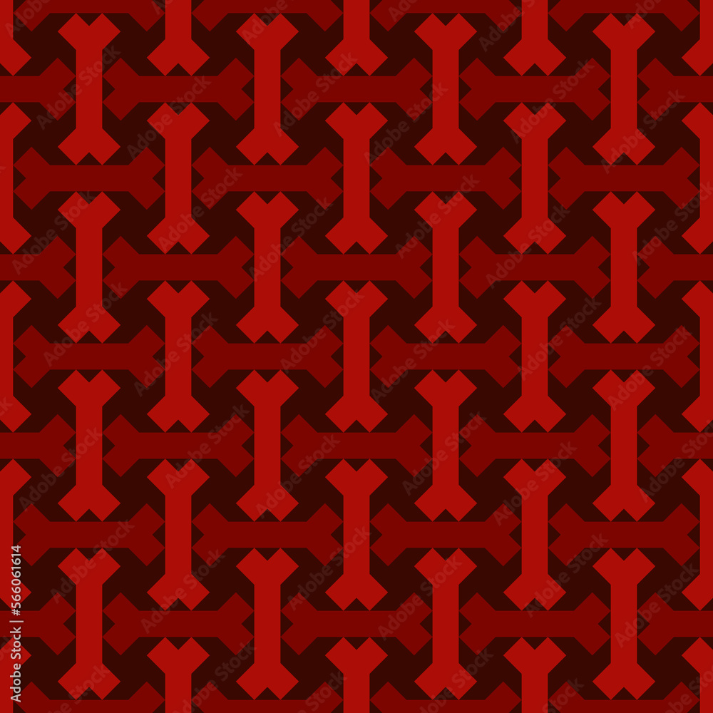 Tribal wallpaper. Seamless image. Ethnic ornament. Folk pattern. Geometric backdrop. Mosaics motif. Grid background. Digital paper. Textile print. Abstract web illustration. Vector art work
