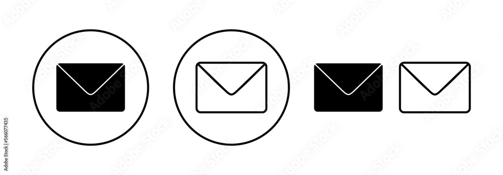 Mail icon vector for web and mobile app. email sign and symbol. E-mail icon. Envelope icon Mail icon vector for web and mobile app. email sign and symbol. E-mail icon. Envelope icon