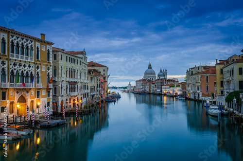 Grand Canal at night, Venice © Mapics