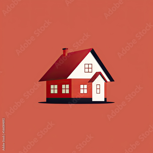 Logo icon of a house