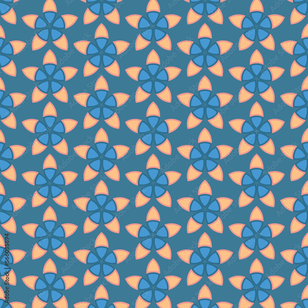 Fototapeta premium seamless pattern with shapes