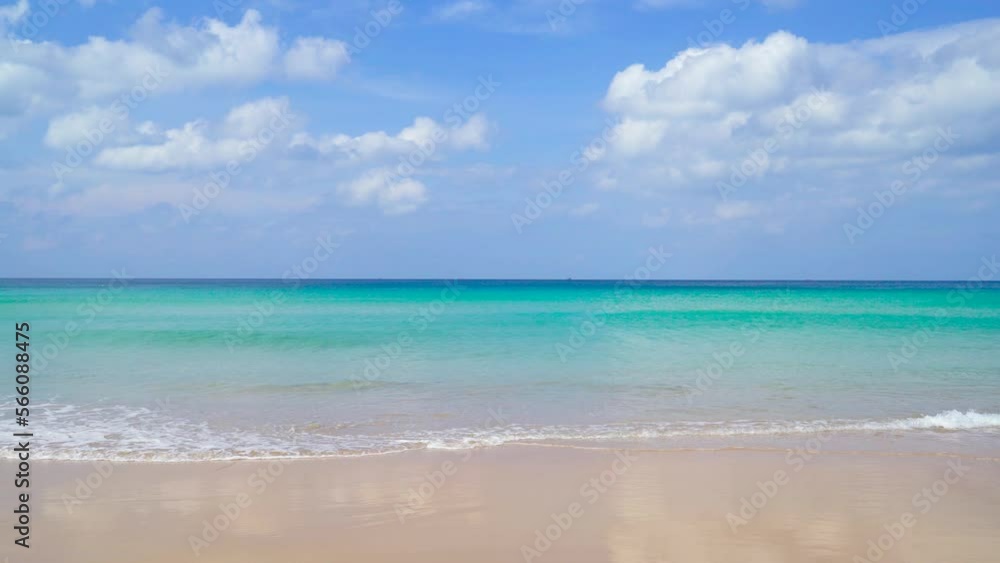 Beautiful tropical sea beach landscape Crystal water clear ocean sea Beautiful tropical sea beach landscape Crystal water clear ocean sea