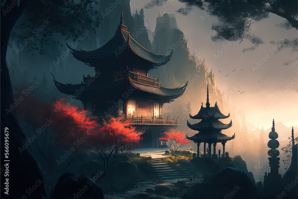 The old temple - Anime Point Wallpapers and Images - Desktop Nexus Groups