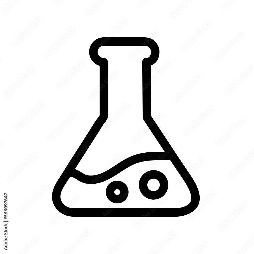flask - lab icon vector design template trendy style illustration on white background..eps flask - lab icon vector design template trendy style illustration on white background..eps
