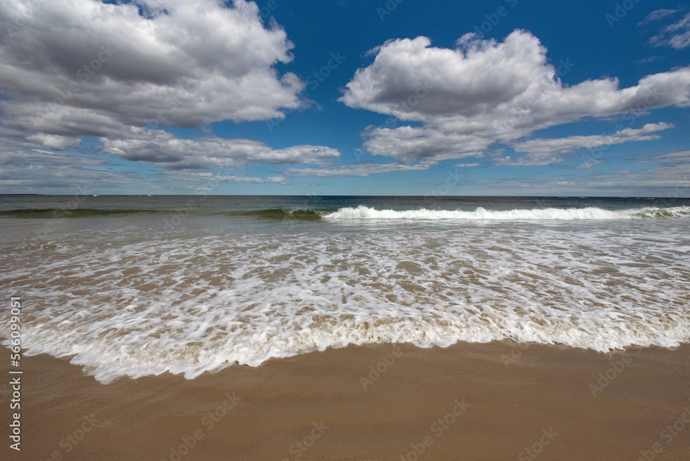 Sand, surf, and sky