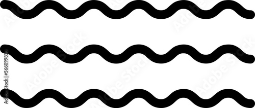 Wave icon vector trendy style illustration on white background..eps © Sejal