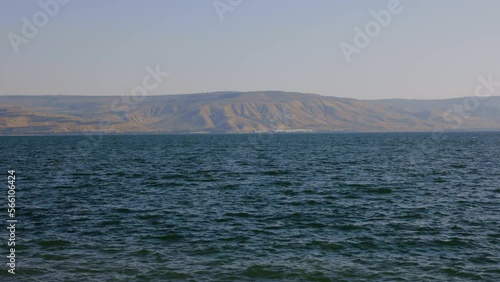 Footage of the Sea of Galilea in Israel photo
