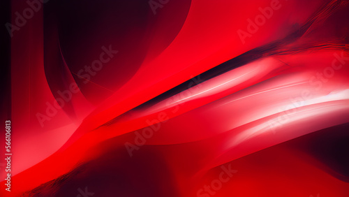 red abstract background - generative ai illustration