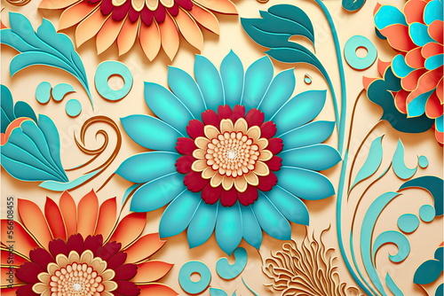 flower background, colorful, luxury, Made by AI,Artificial intelligence