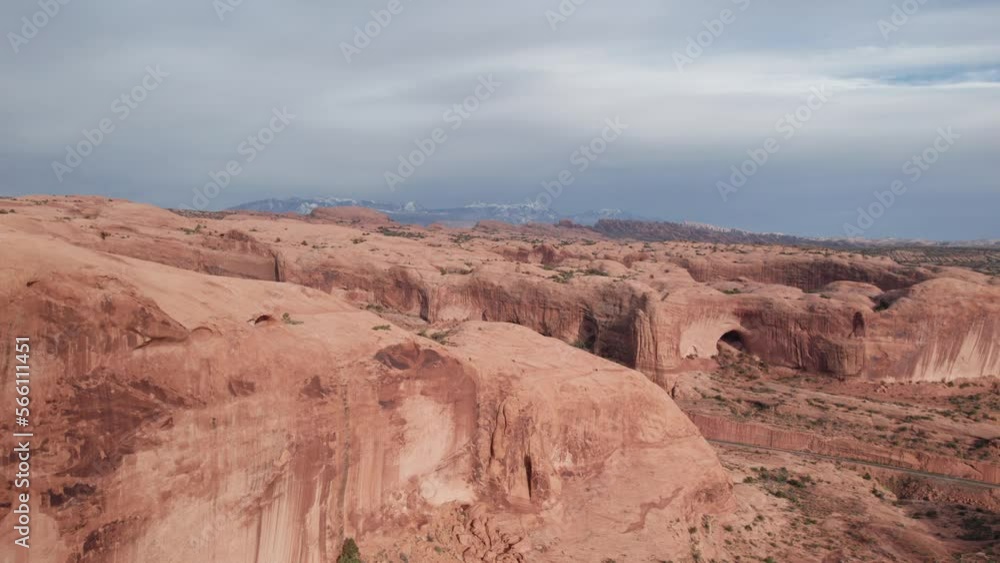Drone Flying over Southwest USA Aerial Rocky Desert Landscape Drone Flying over Southwest USA Aerial Rocky Desert Landscape