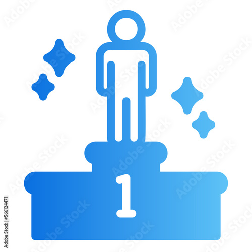 winner gradient icon