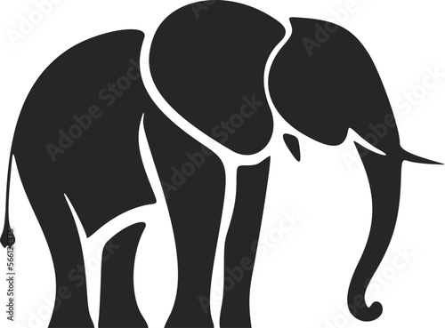 Unleash the power of your brand with a modern elephant logo.
