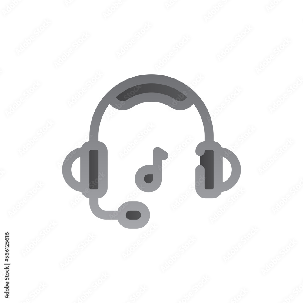 music player two tone gradient icon music player two tone gradient icon