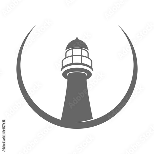 Lighthouse logo icon design