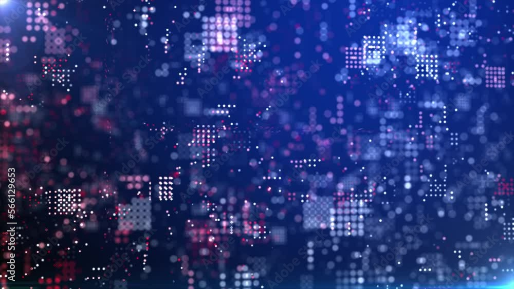 Abstract background basic simple geometry with random moving for video overlay. Modern and elegant technology background with copy space Abstract background basic simple geometry with random moving for video overlay. Modern and elegant technology background with copy space