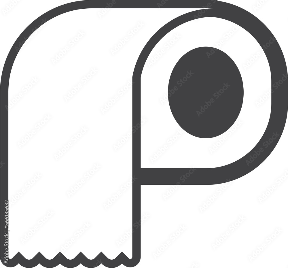 tissue paper illustration in minimal style Stock Illustration Adobe Stock