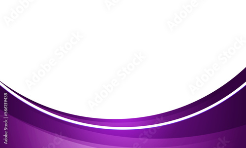 abstract purple wave background isolated on white for business presentation, banner, certificate, brochure, and poster