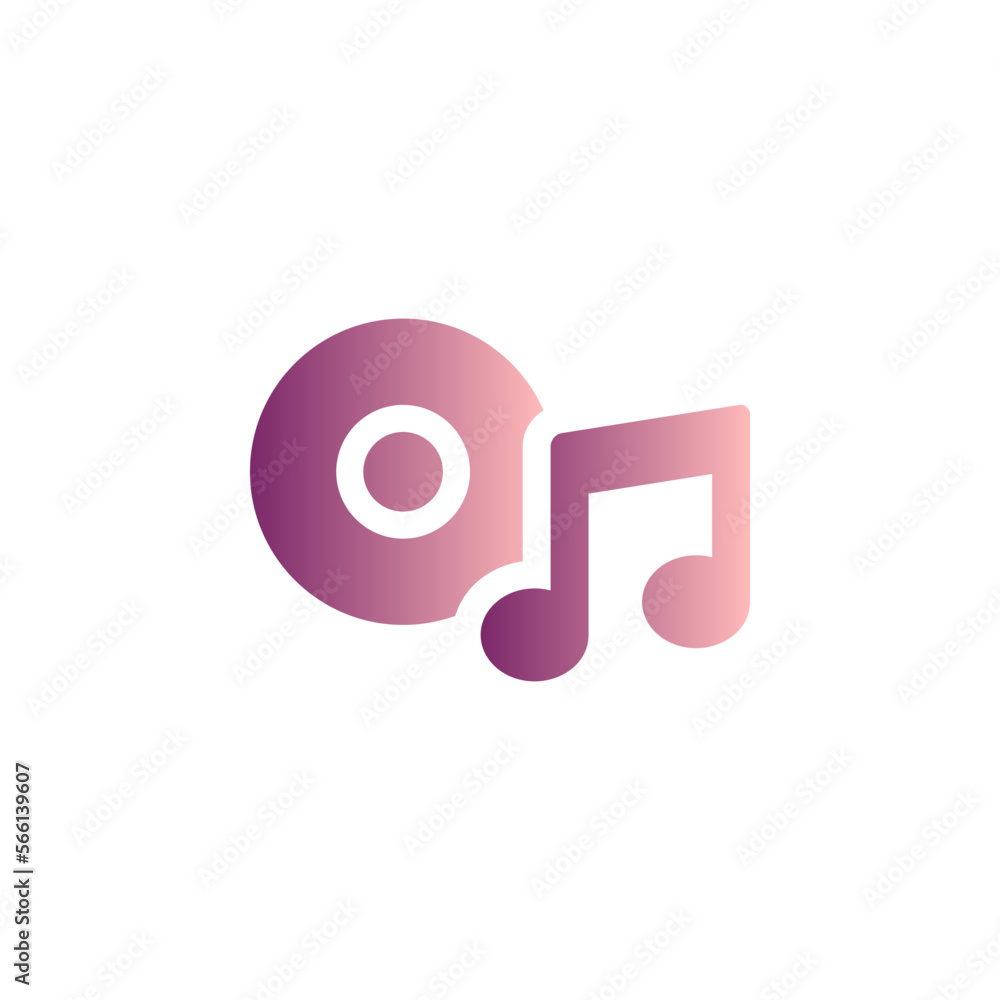 music note icon vector. music note icon vector illustration music note icon vector. music note icon vector illustration