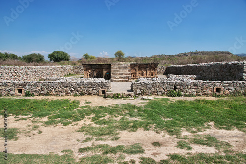 Taxila, Sirkap ruins of fortified city, Pakistan photo