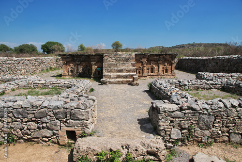 Taxila, Sirkap ruins of fortified city, Pakistan photo