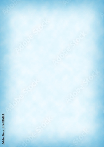 Light blue background with sky pattern for use as A4 document cover or report cover