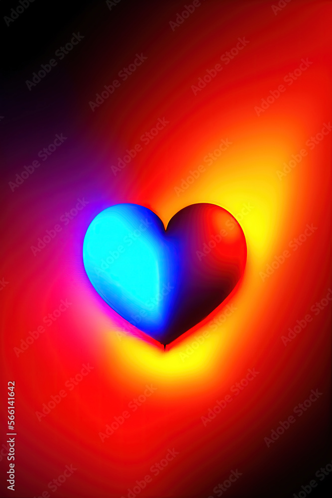 Heart background created with Generative AI technology. Heart background created with Generative AI technology.