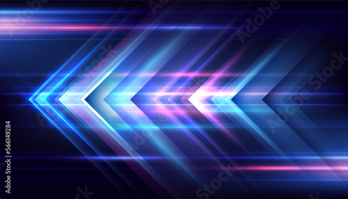 Modern abstract high-speed movement. Dynamic motion on the digital background. Movement technology pattern for banner or poster design background concept.