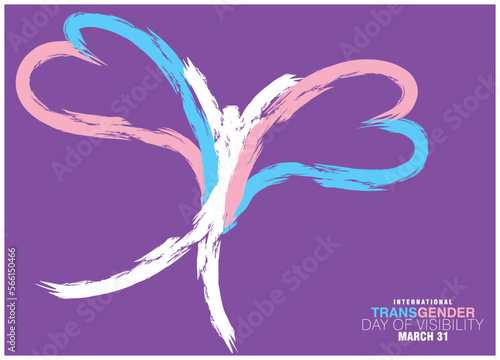 An abstract illustration on change for International Transgender Day of Visibility