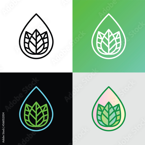 Sodium and sulfate free thin line icon. Stamp for packaging of beauty product. Modern vector illustration.