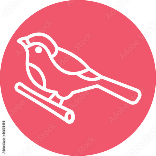 Sparrow Vector Icon
