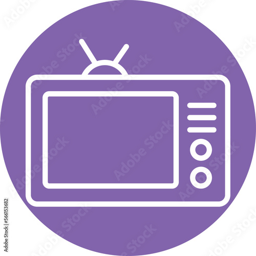 Television Vector Icon
