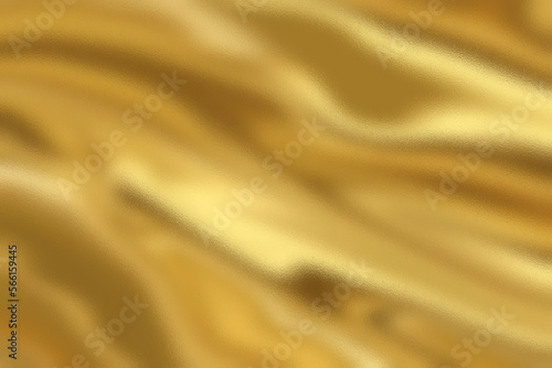  gold foil texture background, metallic wavy backdrop with glass effect © i_fleurs