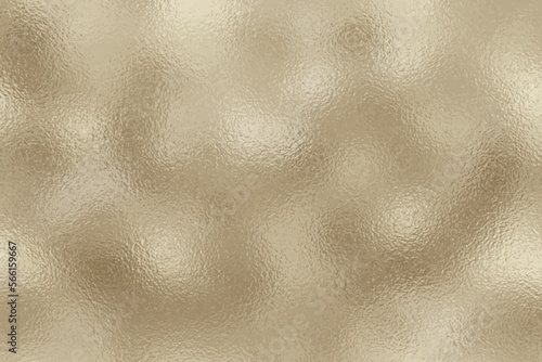 champange, beige gold texture foil background, metallic backdrop with glass efeect vector for making pattern, card, print art work.