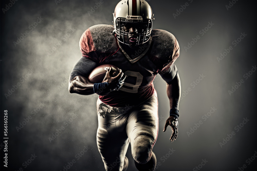American football players in a super bowl game, generative ai American football players in a super bowl game, generative ai