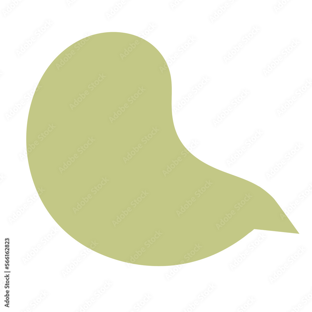 Pastel frame green speech bubble and white line. Pastel frame green speech bubble and white line.
