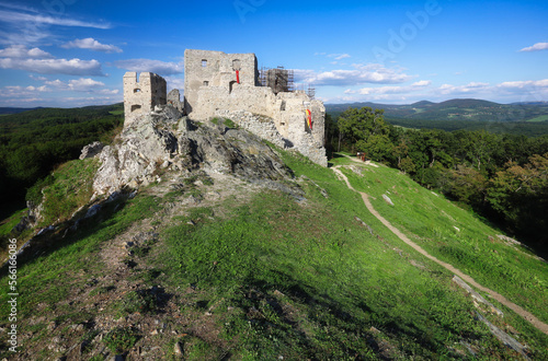 Slovakia - Ruin of castle Hrusov near Nitra © TTstudio