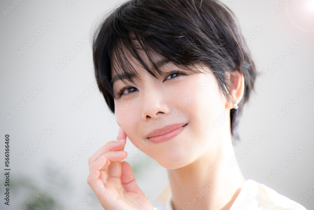 A beautiful Asian woman who can be used for beauty A beautiful Asian woman who can be used for beauty