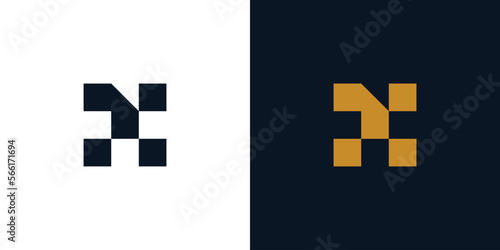 Modern and unique PH logo design