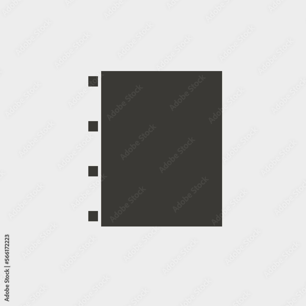 files icon vector solid art icon isolated on white background.  filled symbol in a simple flat trendy modern style for your website design, logo, and mobile app
