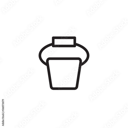 icon container liquid pail