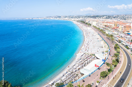Panoramic view of Nice, France © robertdering