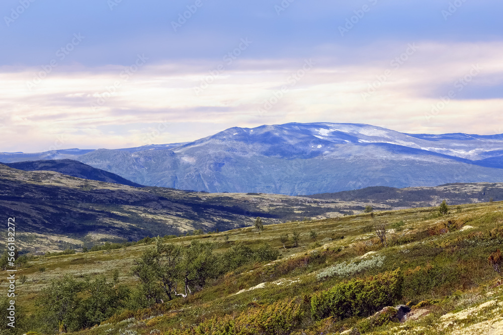 Mountains in Innerdalen ( Innset) , Norway